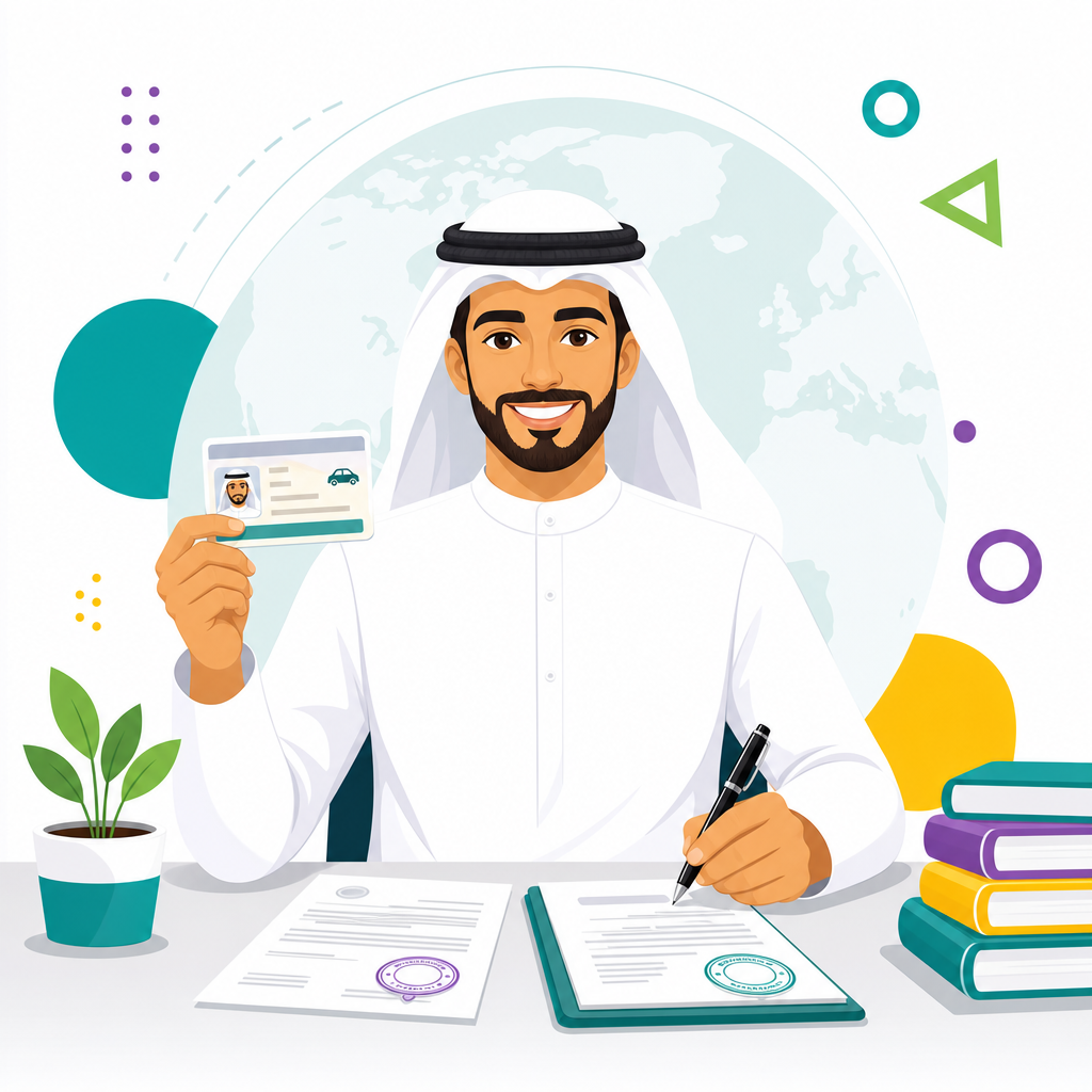 ترجمة رخصة قيادة معتمدة
